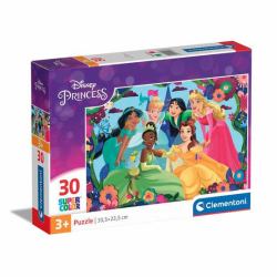 Clementoni Supercolor Disney Princess Puzzle 30 pz Cartoni (PZL 30 DISNEY PRINCESS)