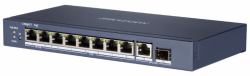 Hikvision DS-3E0510HP-E switch di rete Non gestito Gigabit Ethernet [10/100/1000] Supporto Power ...