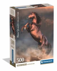 Clementoni 500 pcs CB HQC Wild Red Stallion (500 pcs CB HQC Wild Red Stallion)