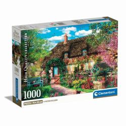 Clementoni High Quality Collection The Old Cottage Puzzle 1000 pz Arte (Compact The Old)