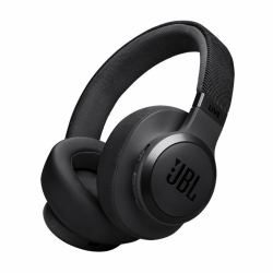 JBL Live 770 NC Cuffie circum-aurali wireless con cancellazione del rumore adattiva, Nero 