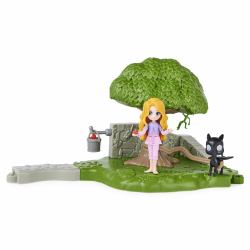 Wizarding World , Set Cura delle Creature Magiche Harry Potter con bambola esclusiva Luna Lovegood e accessori - dai 5 anni (Spin Master WW Care of Magic Kr. - 606)