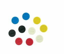 Nobo Magnetic Whiteboard Magnets 10 pack 24mm Coloured Magnets (NOBO magnetiske whiteboard magneter, Ã)