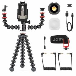 Joby GorillaPod Advanced Mobile Vlogging Kit (Joby JB01797-BWK kamerastativ Smartpho)