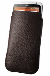 Samsonite Slim Classic Leather custodia per cellulare Custodia a scorrimento Marrone 