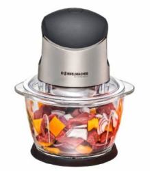 Rommelsbacher MZ 400 tritaverdure elettrico 1 L 400 W Nero, Acciaio inox (Rommelsbacher MZ 400 blender 1 L 400 W)