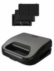 Black & Decker BXSA754E tostiera 750 W Nero, Marrone (BLACK+DECKER Sandwich Maker Grill Sand)