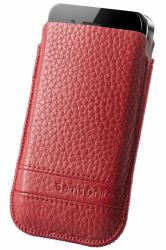 Samsonite Slim Classic Leather custodia per cellulare Custodia a scorrimento Rosso 