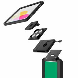 Compulocks 140BVHBMM01H01 carrello e supporto multimediale Nero Tablet (Universal Tablet Magnetix - Brandable Floor Stand Plus - Hub Black - Warranty: 24M)