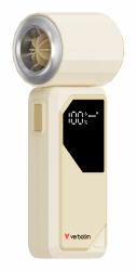 Verbatim Cool 'n' Go AirJet Argento, Bianco Ventilatore portatile (Verbatim Coolânâgo Airjet Handheld Fan White/Silver 32341)