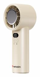 Verbatim Cool 'n' Go Ice Touch Argento, Bianco Ventilatore portatile (CoolânâGo IceTouch Handheld Fan White/)