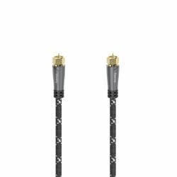Hama 00205079 cavo coassiale 5 m F Nero, Grigio (Hama 00205079 koaxial kabel 5 m F Sort)