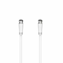 Hama 00205065 cavo coassiale 5 m F Bianco (Hama 00205065 koaxial kabel 5 m F Hvid)
