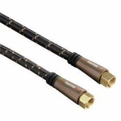 Hama 00122516 cavo coassiale 3 m F Nero (Hama 00122516 koaxial kabel 3 m F Sort)