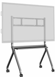 iiyama MD-CART02-S1 Supporto per display espositivi 2,18 m [86"] Grigio (CART F/ 55-86IN DISPL 800X600MM - MAX100KG 3L SILVER/GREY)