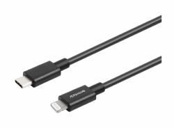 essentials 1110707 cavo Lightning 0,2 m Nero 