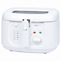 Clatronic FR 3771 Singolo 2,5 L 1800 W Friggitrice Bianco (Clatronic FR 3771 Cool Touch weiÃÅ¸)