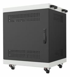 Lanview LVR14U6555BL-NOTEBOOK-LAPTOP portable device management cart& cabinet Nero (NOTEBOOK LAPTOP CABINET 14U - Rack Cabinet W:650 x D:550 x - H:700mm - Black - Warranty: 60M)