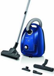 Siemens iQ300 VSC3320 aspirapolvere a traino 4 L A cilindro Secco Sacchetto per la polvere (Siemens iQ300 VSC3320 nordkapblau-meta)