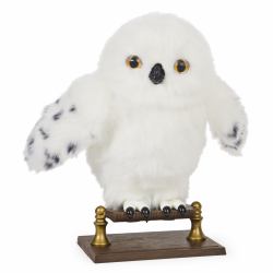 Wizarding World | Civetta Edvige interattiva di Harry Potter | 15 suoni e movimenti | Reagisce al tatto e alla voce | Peluche interattivo per bambini dai 5 anni in su (Spin Master WW Hedwig - Inter...