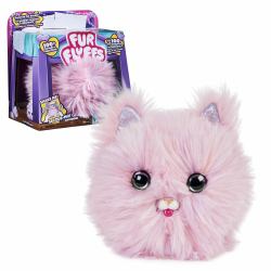 Fur Fluffs , Purr 'n Fluff, animale giocattolo interattivo a sorpresa con oltre 100 suoni e reazioni, per bambine dai 5 anni in su (Spin Master FurFluffs Magical Kitten S)