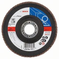 Bosch 2 608 606 716 accessorio per smerigliatrice (Bosch Expert for Metal X551 - flapdisk)