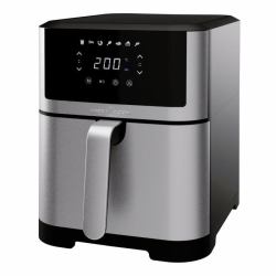 ProfiCook PC-FR 1269 H friggitrice Singolo 8 L Indipendente 1800 W Friggitrice ad aria calda Nero, Acciaio inox (ProfiCook PC-FR 1269 H frituregryde En)