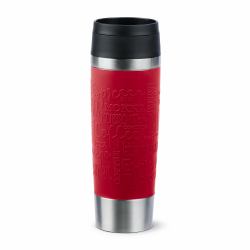 EMSA Travel Mug Classic N2022200 tazza da viaggio 500 ml Nero, Rosso, Acciaio inox Acciaio inox (EMSA Travel Mug Classic N2022200 rejse)