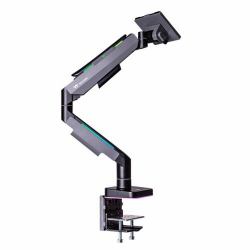 Thermaltake GEA-MSR-SMSBLK-01 Supporti a parete per TV 124,5 cm [49"] Scrivania Nero, Grigio 