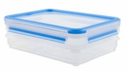 EMSA 508556 recipiente per cibo Quadrato Contenitore 1 L Trasparente 1 pz (EMSA 508556 enhed til madopbevaring Fi)