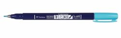 Tombow Fudenosuke penna calligrafica Blu 1 pz (Brush pen Tombow Fudenosuke hÃ¥rd neon)