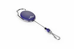 Durable 832707 accessorio protabadge Bobina per badge Blu 1 pz (Durable STYLE Snap Hook Badge Reel Blue)