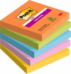 3M 7100258933 pouch autoadesiva Quadrato Multicolore 90 fogli Autoadesivo (3M 7100258933 selvklÃ¦bende huskeseddel)