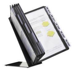 Durable 557001 leggio portadocumenti Scrivania Ritratto A4 (Durable VARIO TABLE 10 A4 Black)