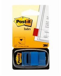 3M 7100089834 scheda per indice Blu 50 pz (Post-itÂ® Index Flags Medium Blue 25.4 mm x 43.2 mm 50 Flags/Dispenser 1 Dispenser/Pack)