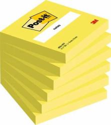 3M 7100180386 pouch autoadesiva Quadrato Giallo 100 fogli Autoadesivo (3M 7100180386 selvklÃ¦bende huskeseddel)
