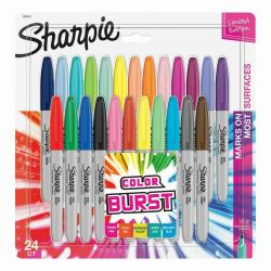 Sharpie Fine evidenziatore 24 pz Punta sottile Multicolore (Sharpie Fine speedmarker 24 stk Fin sp)