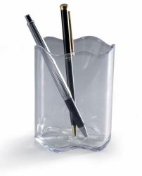Durable 1701235400 portapenne Plastica Trasparente (Durable Trend Pen Cup Clear)