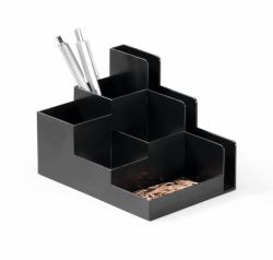 Durable 1701588058 set di contenitori da scrivania 1 pz (Durable OPTIMO Desk Organiser Charcoal)