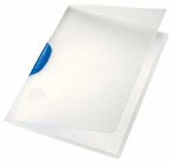 Esselte ColorClip cartellina con fermafoglio Polipropilene [PP] Blu, Translucent (Esselte ColorClip omslag til rapport P)