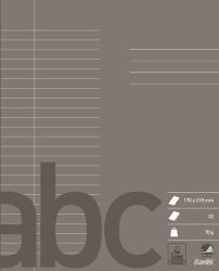 Bantex 100051988 quaderno per scrivere 32 fogli Grigio (Bantex 100051988 blok og notesblok 32)