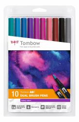 Tombow ABT Dual Brush Pen Set marcatore Multicolore 10 pz (Tombow ABT Dual Brush Pen Set filtpen)