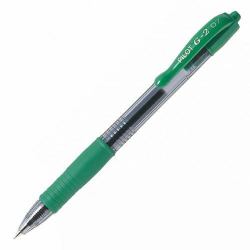 Pilot G2 Fine Penna in gel retrattile Verde (Pilot G2 OptrÃ¦kkelig gel pen Fin GrÃ¸n)
