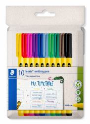 Staedtler Noris 307 penna tecnica Multicolore 10 pz (Staedtler Noris 307 fineliner Flerfarv)