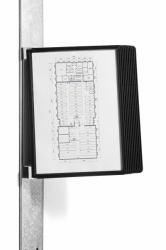 Durable VARIO leggio portadocumenti Parete Ritratto A4 (Durable VARIO Magnet Wall 10 A4 Black)