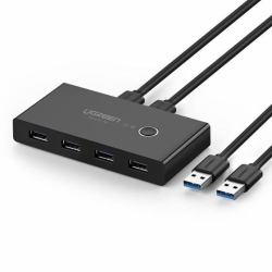 ugreen 30768 hub di interfaccia USB 3.2 Gen 1 [3.1 Gen 1] Type-A 5000 Mbit/s Nero 
