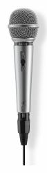 Hama Jam Star Argento Microfono per karaoke (HAMA Dynamic Microphone Mono Jam Star)