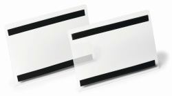 Durable 119819 porta etichette 10 pz (Durable Magnetic Pocket A5 Clear [10])