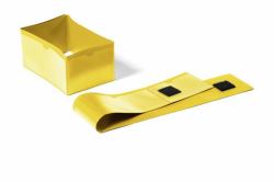 Durable 172404 porta etichette 50 pz Autoadesivo (Durable Pallet Foot Sleeve Yellow [50])