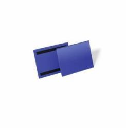 Durable 174307 porta etichette 50 pz (Durable Magnetic Pocket A5 Blue [50])